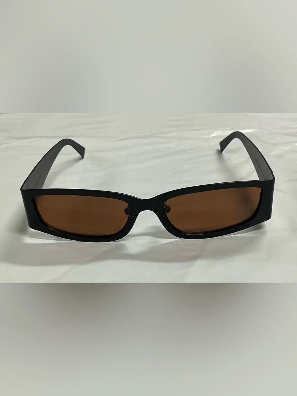Jenny Bird Black Sunglasses with Amber Lenses PR26-19